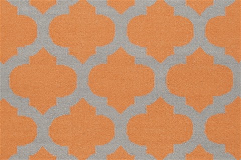 Surya Frontier Orange Runner 26 X 80 Area Rug FT119-268 800-44344 Image 3
