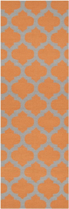 Surya Frontier Orange Runner 26 X 80 Area Rug FT119-268 800-44344 Image 0