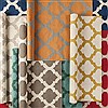 Surya Frontier Orange Runner 26 X 80 Area Rug FT119-268 800-44344 Thumb 1