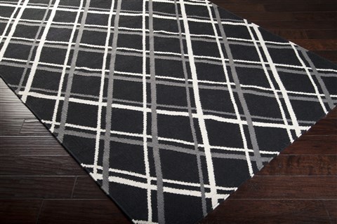 Surya Frontier White 80 X 110 Area Rug FT130-811 800-44377 Image 1