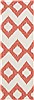 Surya Frontier Red Runner 26 X 80 Area Rug FT173-268 800-44410 Thumb 0