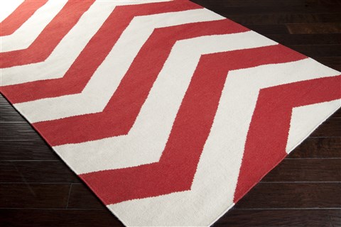 Surya Frontier Red 90 X 130 Area Rug FT274-913 800-44546 Image 1