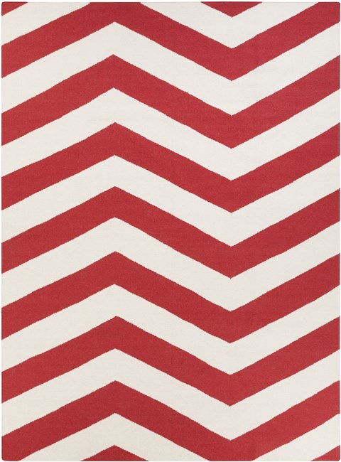 Surya Frontier Red 90 X 130 Area Rug FT274-913 800-44546 Image 0