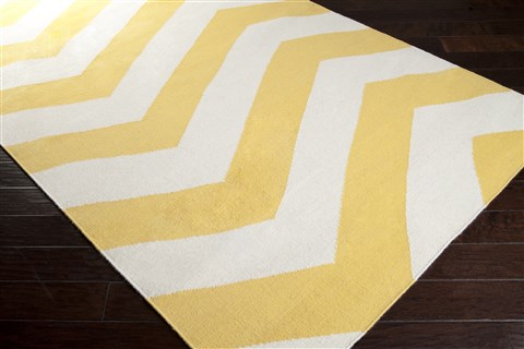 Surya Frontier Yellow 36 X 56 Area Rug FT278-3656 800-44567 Image 1