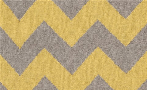 Surya Frontier Yellow Runner 26 X 80 Area Rug FT290-268 800-44578 Image 1