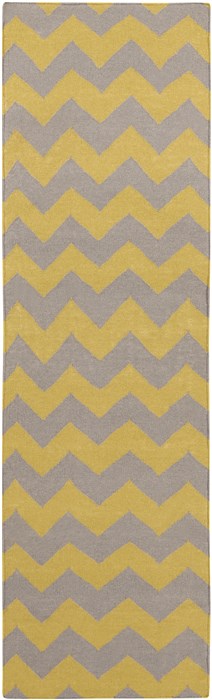Surya Frontier Yellow Runner 26 X 80 Area Rug FT290-268 800-44578 Image 0