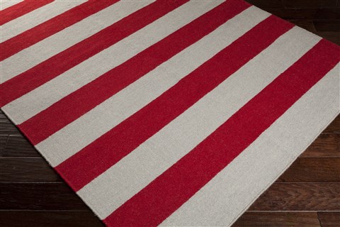 Surya Frontier Red 20 X 30 Area Rug FT296-23 800-44613 Image 1