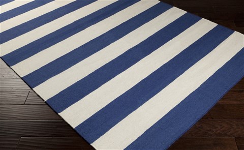 Surya Frontier Blue 80 X 110 Area Rug FT298-811 800-44629 Image 1