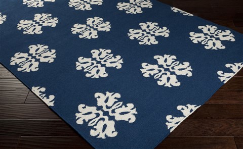 Surya Frontier Blue 80 X 110 Area Rug FT318-811 800-44663 Image 1
