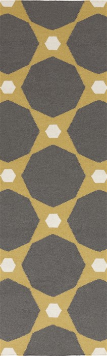 Surya Frontier Grey Runner 26 X 80 Area Rug FT338-268 800-44708 Image 0