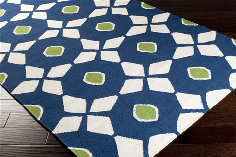 Surya Frontier Blue 20 X 30 Area Rug FT349-23 800-44713 Image 1