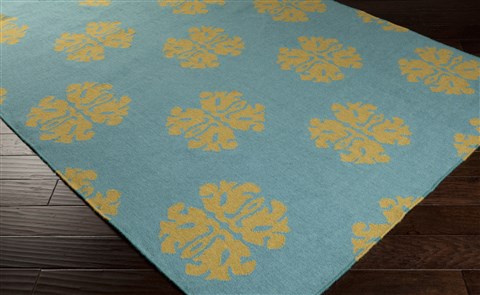 Surya Frontier Green 80 X 110 Area Rug FT362-811 800-44747 Image 1