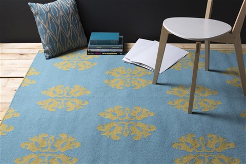 Surya Frontier Green 80 X 110 Area Rug FT362-811 800-44747 Image 2