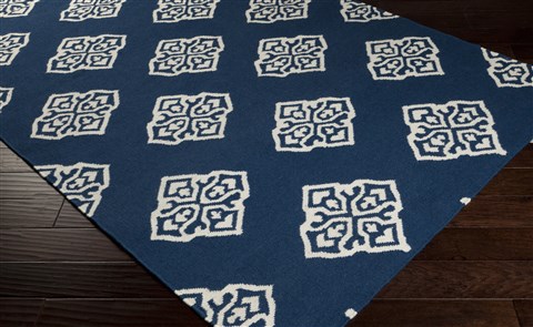 Surya Frontier Blue 80 X 110 Area Rug FT366-811 800-44759 Image 1