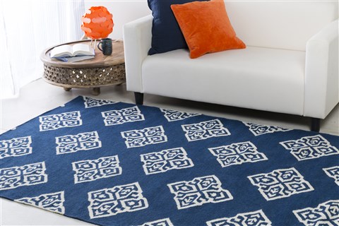 Surya Frontier Blue 80 X 110 Area Rug FT366-811 800-44759 Image 2