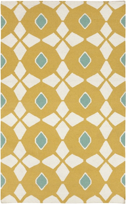 Surya Frontier Yellow 90 X 130 Area Rug FT369-913 800-44772 Image 0
