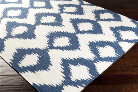Surya Frontier Blue 80 X 110 Area Rug FT395-811 800-44833 Image 1