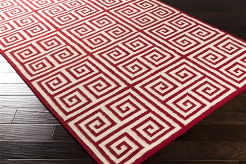 Surya Frontier Red 20 X 30 Area Rug FT418-23 800-44867 Image 1