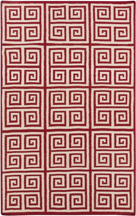 Surya Frontier Red 80 X 110 Area Rug FT418-811 800-44871 Image 0