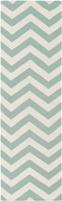 Surya Frontier Blue Runner 26 X 80 Area Rug FT454-268 800-44961 Image 0