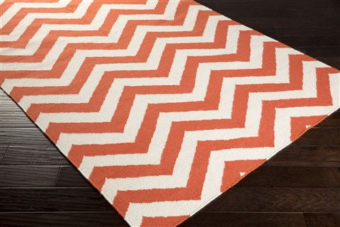 Surya Frontier Orange 36 X 56 Area Rug FT456-3656 800-44974 Image 1