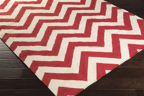 Surya Frontier Red 50 X 80 Area Rug FT457-58 800-44981 Image 1