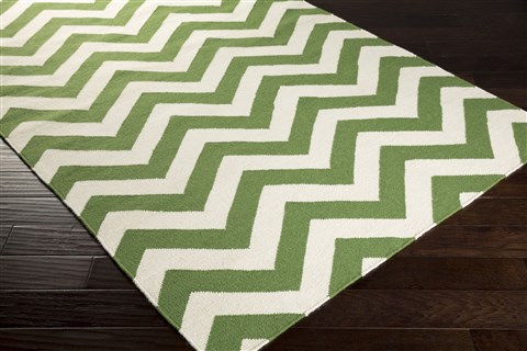Surya Frontier Green 20 X 30 Area Rug FT458-23 800-44984 Image 1