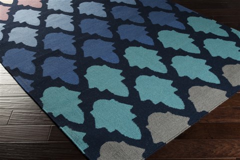 Surya Frontier Blue 80 X 110 Area Rug FT461-811 800-45005 Image 1