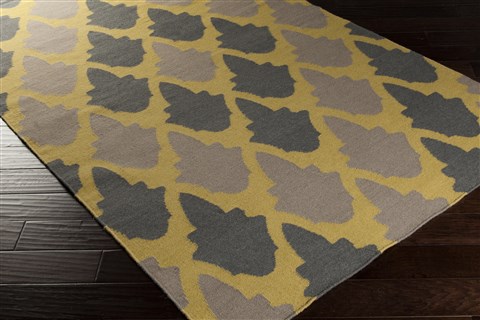 Surya Frontier Yellow 36 X 56 Area Rug FT462-3656 800-45008 Image 1