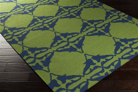 Surya Frontier Green 80 X 110 Area Rug FT467-811 800-45035 Image 1