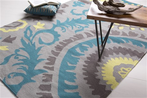 Surya Frontier Blue 20 X 30 Area Rug FT472-23 800-45058 Image 3