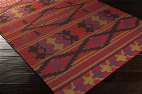 Surya Frontier Red 50 X 80 Area Rug FT483-58 800-45118 Image 1