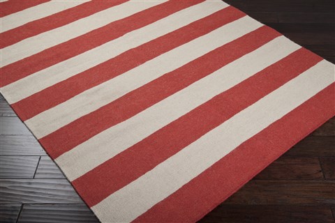 Surya Frontier Red 90 X 130 Area Rug FT50-913 800-45208 Image 1