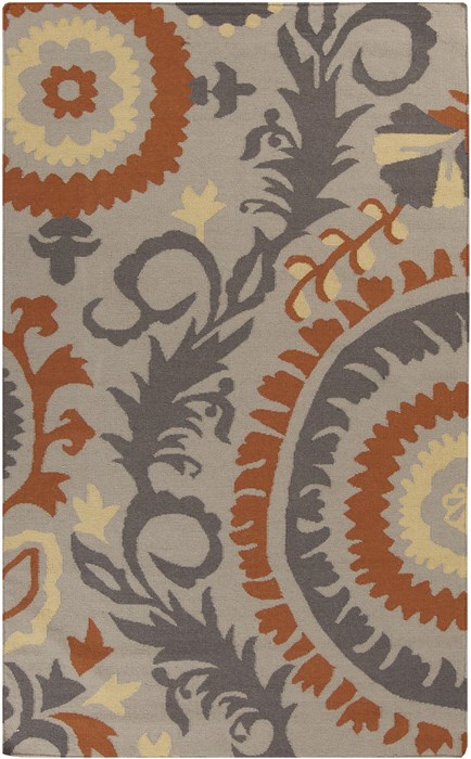 Surya Frontier Orange 36 X 56 Area Rug FT510-3656 800-45267 Image 0
