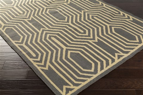 Surya Frontier Grey 36 X 56 Area Rug FT529-3656 800-45364 Image 1