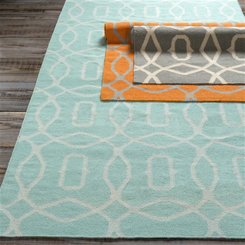 Surya Frontier Blue Runner 26 X 80 Area Rug FT531-268 800-45373 Image 2