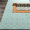 Surya Frontier Blue Runner 26 X 80 Area Rug FT531-268 800-45373 Thumb 2