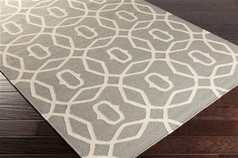 Surya Frontier Grey 80 X 110 Area Rug FT533-811 800-45386 Image 1