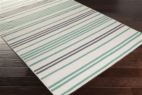 Surya Frontier Green 20 X 30 Area Rug FT539-23 800-45417 Image 1