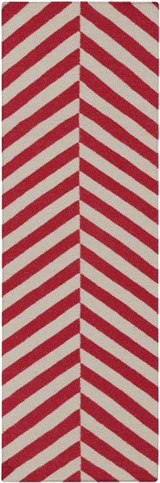 Surya Frontier Red Runner 26 X 80 Area Rug FT553-268 800-45487 Image 0