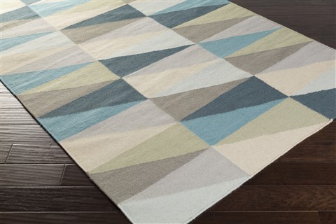 Surya Frontier Blue 20 X 30 Area Rug FT556-23 800-45501 Image 1