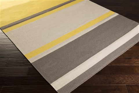 Surya Frontier Yellow 36 X 56 Area Rug FT569-3656 800-45569 Image 1