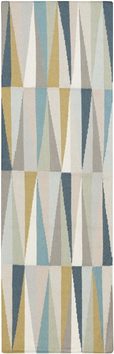 Surya Frontier Blue Runner 26 X 80 Area Rug FT570-268 800-45573 Image 0