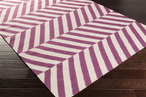 Surya Frontier Purple 50 X 80 Area Rug FT582-58 800-45620 Image 1
