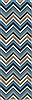 Surya Frontier Blue Runner 26 X 80 Area Rug FT595-268 800-45660 Thumb 0