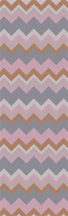 Surya Frontier Purple Runner 26 X 80 Area Rug FT599-268 800-45680 Image 0