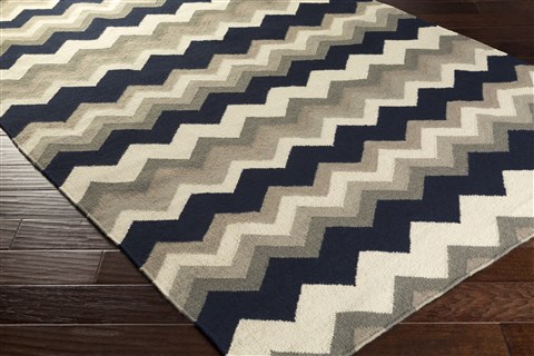 Surya Frontier Blue 50 X 80 Area Rug FT602-58 800-45697 Image 1