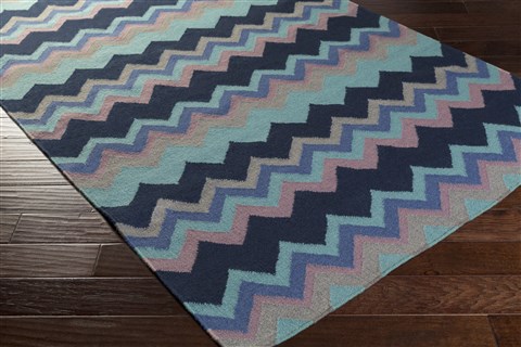 Surya Frontier Blue 36 X 56 Area Rug FT604-3656 800-45706 Image 1