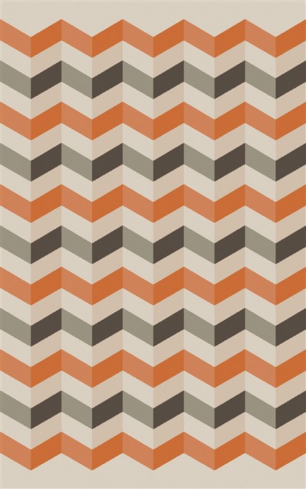 Surya Frontier Orange 36 X 56 Area Rug FT606-3656 800-45716 Image 0