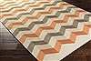 Surya Frontier Orange 36 X 56 Area Rug FT606-3656 800-45716 Thumb 1